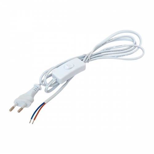 Шнур для бра с выключателем 2м 2х0.5кв.мм EKF ASB-610 ASB-610