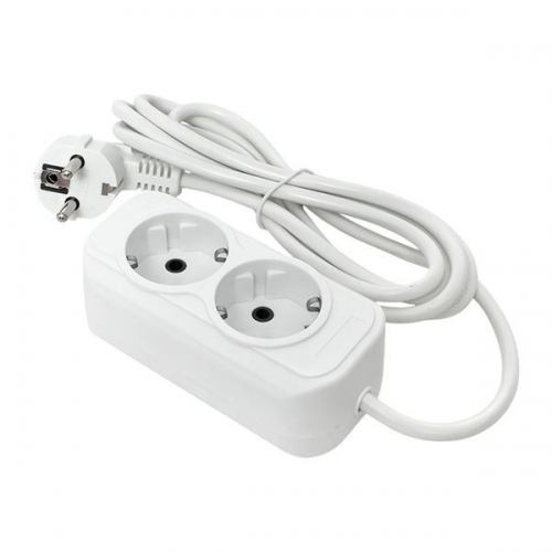 Удлинитель 2х2м с заземл. 16А IP20 Эксперт 3.0кВт ПВС 3х1 EKF UBA16-310-2-02 UBA16-310-2-02