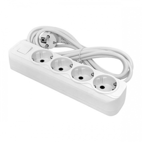 Удлинитель 4х3м с заземл. 16А IP20 Эксперт 3.0кВт с выкл. ПВС 3х1 EKF UBA16-310-4-03i UBA16-310-4-03i