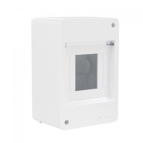 Щиток настенный 4мод. без дверцы бел. DKC F04W0W0 F04W0W0