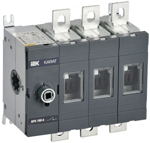 Выключатель-разъединитель ВРК 3п 160А без рукоятки KARAT IEK KA-VR10-3-0160 KA-VR10-3-0160