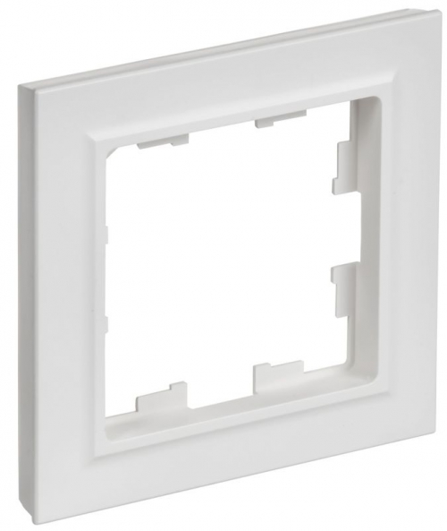 Рамка 1-м BRITE РУ-1-БрАБ арктич. бел. IEK BR-M12-K91 BR-M12-K91