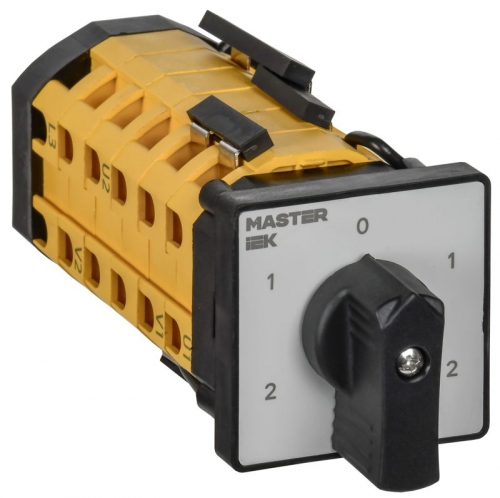 Переключатель кулачковый 10А (сх. 23) стандартная рукоятка IEK MI-CS10-010-023 MI-CS10-010-023