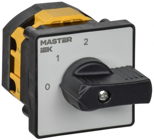 Переключатель кулачковый 10А (сх. 107) стандартная рукоятка IEK MI-CS10-010-107 MI-CS10-010-107