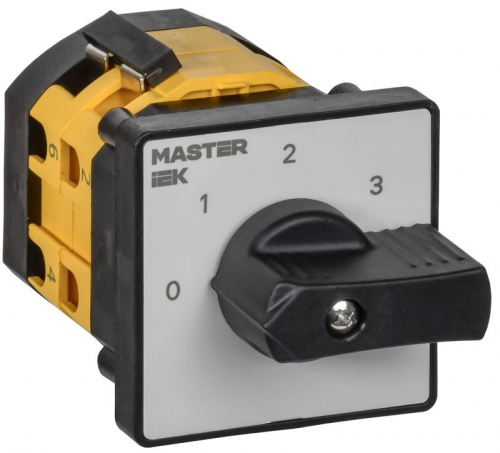 Переключатель кулачковый 10А (сх. 108) стандартная рукоятка IEK MI-CS10-010-108 MI-CS10-010-108