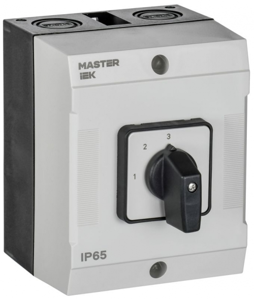 Переключатель кулачковый 10А (сх. 82) в боксе стандартная рукоятка IEK MI-CS20-010-082 MI-CS20-010-082