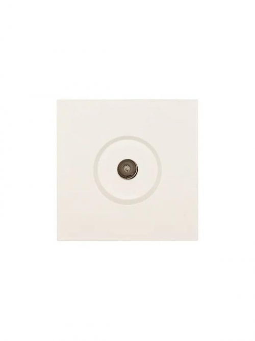 Розетка ТВ оконечная СП ZIMA IP20 слон. кость LEZARD 704-9088-130 704-9088-130