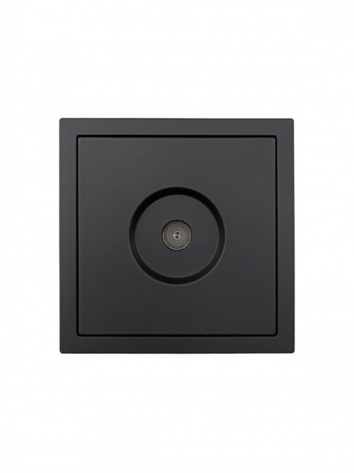 Розетка ТВ оконечная СП ZIMA IP20 черн. бархат LEZARD 704-4288-130 704-4288-130