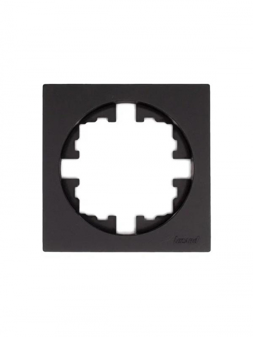 Рамка 1-м OSEN горизонт. квадрат черн. бархат LEZARD 743-4200-146 743-4200-146