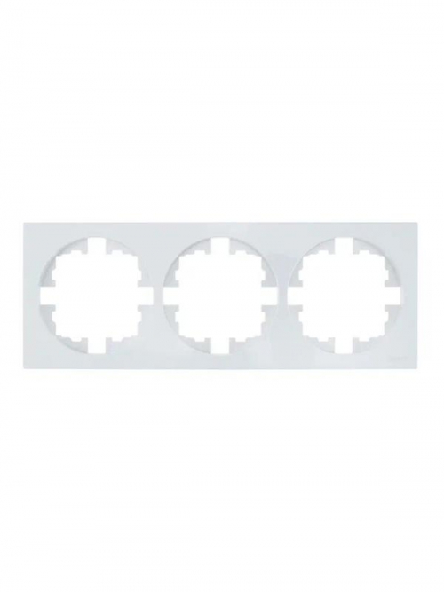 Рамка 3-м OSEN горизонт. квадрат бел. LEZARD 743-0200-148 743-0200-148