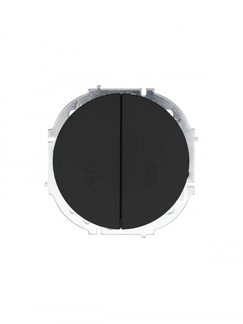 Выключатель проходной 2-кл. СП OSEN 10А IP20 механизм черн. бархат LEZARD 743-4288-106 743-4288-106