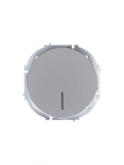 Выключатель 1-кл. СП OSEN 10А IP20 с подсветкой механизм сер. матов. LEZARD 743-7488-111 743-7488-111