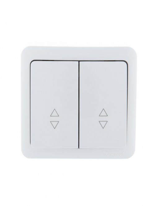 Переключатель проходной 2-кл. 2п ОП Viola 10А IP20 бел. LEZARD 751-0200-106 751-0200-106