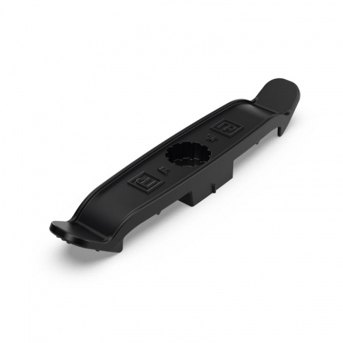 Держатель плоского кабеля двусторонний для прямого монтажа на 4 места (уп.20шт) черн. Промрукав PR13.0439 PR13.0439