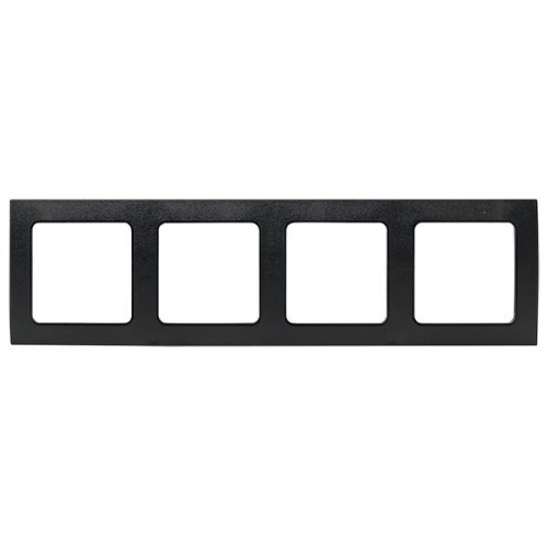 Рамка 4-м Стокгольм черн. PROxima EKF EAM-G-303-30 EAM-G-303-30