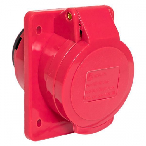 Розетка скрыт. уст. 16А 380В 3P+РЕ+N IP44 (415) EKF ps-415-16-380 ps-415-16-380