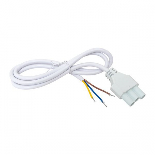 Кабель для подключения светодиодных линейных светильников ДБО-60/120/150 1м 3х0.75 бел. EKF ASC-W-1-LBL ASC-W-1-LBL