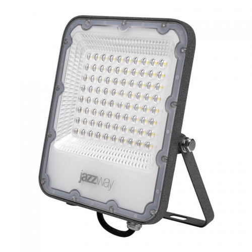 Прожектор светодиодный PFL-S4 50Вт 6500К IP65 80град. ДО с линзовым модулем Pro+ JazzWay 5036420 5036420