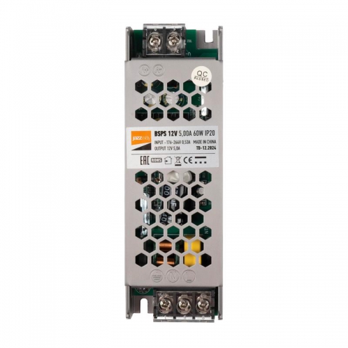 Драйвер BSPS 12В 5.0A=60Вт JazzWay 3329327A 3329327A