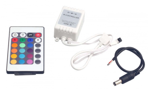 Контроллер RGB ZC-1000RC 12В 3х2А=72Вт (IR) JazzWay 3327385 3327385