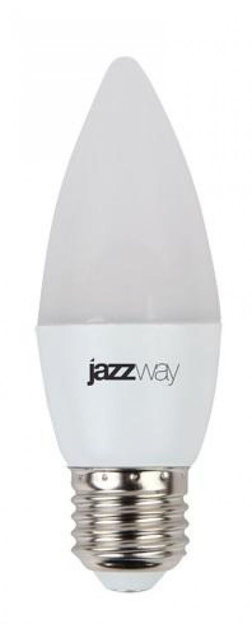 Лампа светодиодная PLED-SP C37 7Вт свеча 3000К тепл. бел. E27 530лм 230В JazzWay 1027825-2 1027825-2