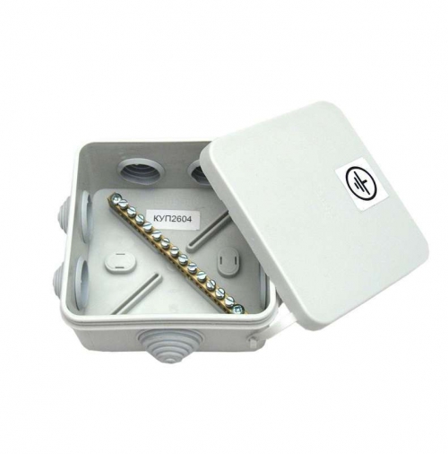 Коробка распр. ОП 100х100х50 IP55 для уравн. потенциалов HEGEL КУП2604-И КУП2604-И