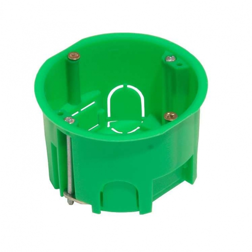 Коробка установочная СП 68х45 для гипсокарт. с метал. лапками HEGEL КУ1202 КУ1202