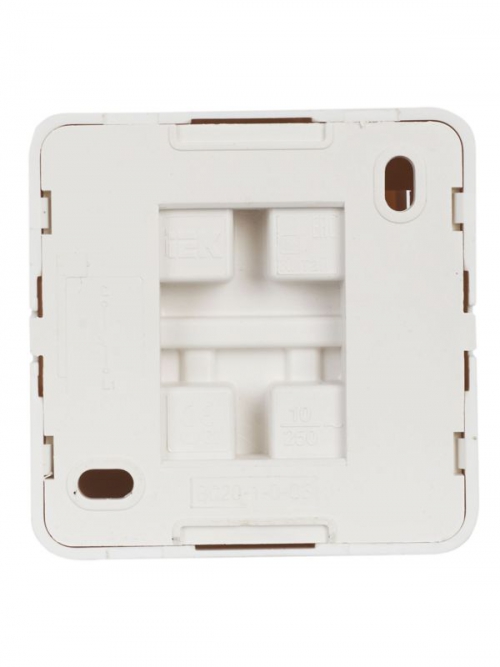 Выключатель 1-кл. ОП ОКТАВА 10А 250В бел. IP20 ВС20-1-0-ОБ ИЭК EVO10-K01-10-DC EVO10-K01-10-DC