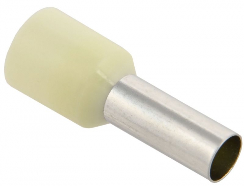 Наконечник-гильза изол. Е1012 10кв.мм (уп.100шт) ИЭК UGN10-010-07-12 UGN10-010-07-12