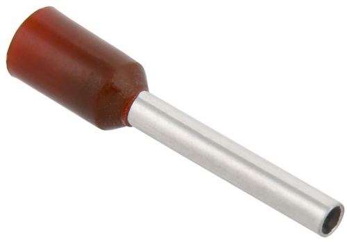 Наконечник-гильза изол. Е1012 1кв.мм (уп.100шт) ИЭК UGN10-001-03-12 UGN10-001-03-12