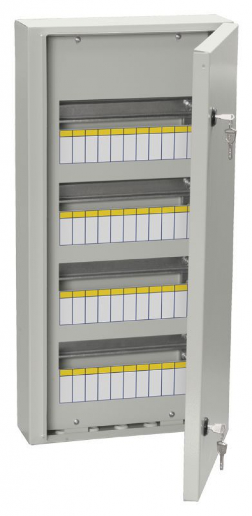 Корпус металлический ЩРн-48з-0 У2 IP54 ИЭК MKM11-N-48-54-Z MKM11-N-48-54-Z