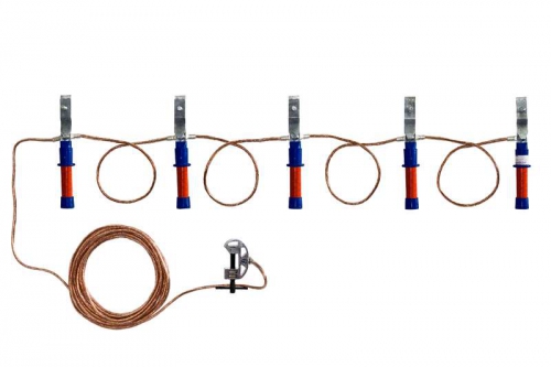 Заземление переносное ЗПЛ-1 Д для ВЛ до 1кВ 16кв.мм Диэлектрик Д157662 Д157662