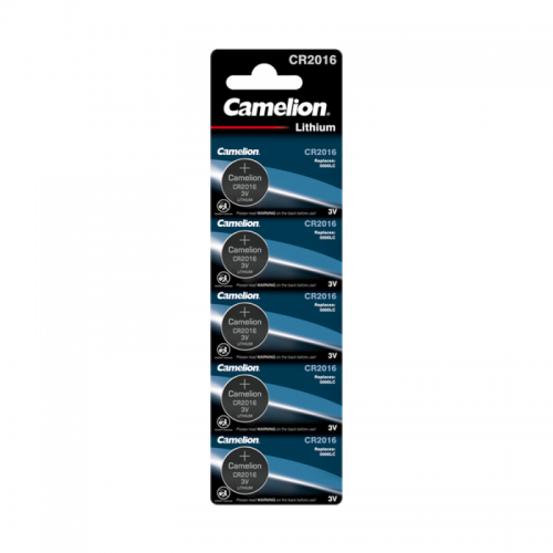 Элемент питания CR2016 BL-5 (блист.5шт) Camelion 1593 1593