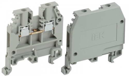 Зажим наборный ЗНИ-2.5кв.мм (JXB24А) сер. IEK YZN10-002-K03 YZN10-002-K03