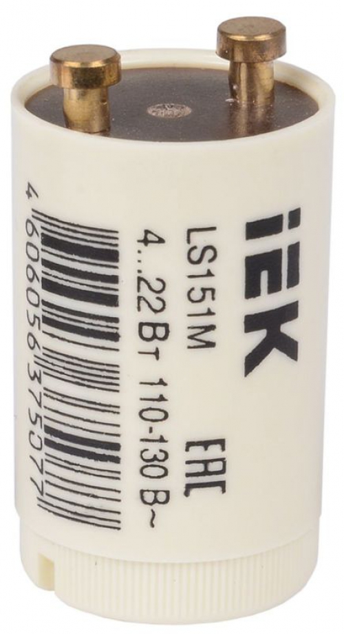 Стартер LS151M 4...22Вт 110-130В ИЭК LLD151-LS-22 LLD151-LS-22