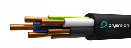 Кабель ВВГнг(А)-LS 5х6 0.66кВ (бухта) (м) РЭК-PRYSMIAN 1505070101 1505070101