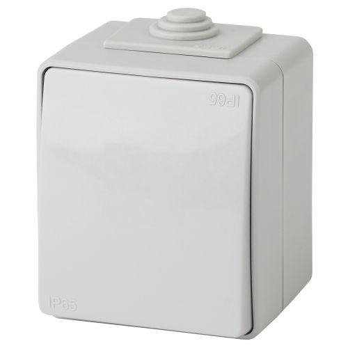 Выключатель 1-кл. ОП Эра Эксперт 10А IP65 11-1601-03 250В 10AX сер. Эра Б0035972 Б0035972