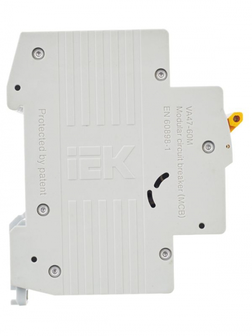 Выключатель автоматический модульный 3п C 63А 6кА ВА47-60M IEK MVA31-3-063-C MVA31-3-063-C