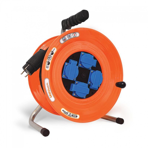 Удлинитель силовой на катушке 4х30м с заземл. 16А IP44 ВЕМ-259 термо КГ 3х1.5 с защ. крышкой UNIVersal 9632972 9632972