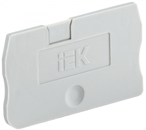 Заглушка для КПИ 2в-1.5/2.5 сер. IEK YZN11D-ZGL-002-K03 YZN11D-ZGL-002-K03