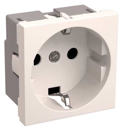 Розетка 1-м Праймер 2мод. 45х45 РКС-20-30-П с заземл. бел. IEK CKK-40D-RSZB2-K01-K CKK-40D-RSZB2-K01-K