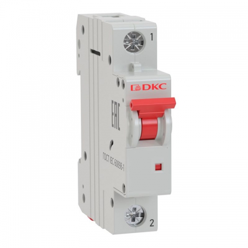 Выключатель автоматический модульный 1п C 32А 6кА YON MD63 DKC MD63-1C32-6 MD63-1C32-6