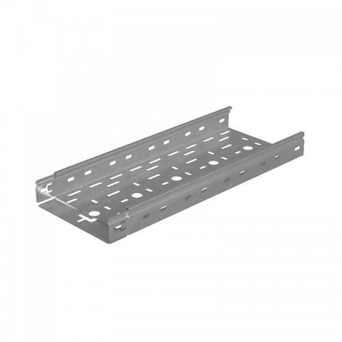 Лоток листовой перфорированный 200х50 L3000 сталь 0.7мм 