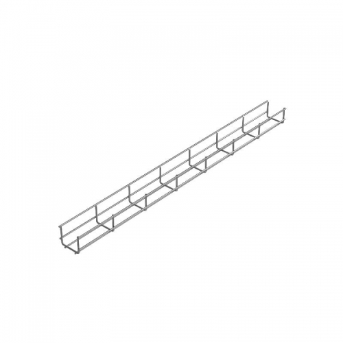 Лоток проволочный 60х60 L3000 сталь 4мм PL60-60-3000 оцинк. КМ LO0660 LO0660