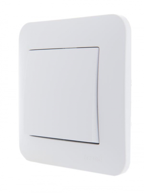 Механизм выключателя 1-кл. 1п СП Karina 10А IP20 бел. LEZARD 707-0288-100 707-0288-100