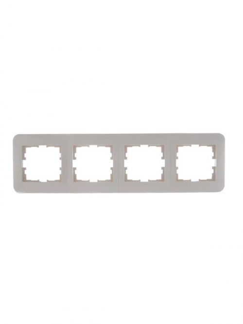 Рамка 4-м Karina Life горизонт. крем. LEZARD 708-0300-149 708-0300-149