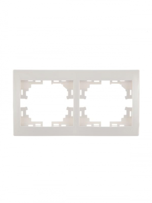 Рамка 2-м Mira горизонт. бел. LEZARD 701-0200-147 701-0200-147