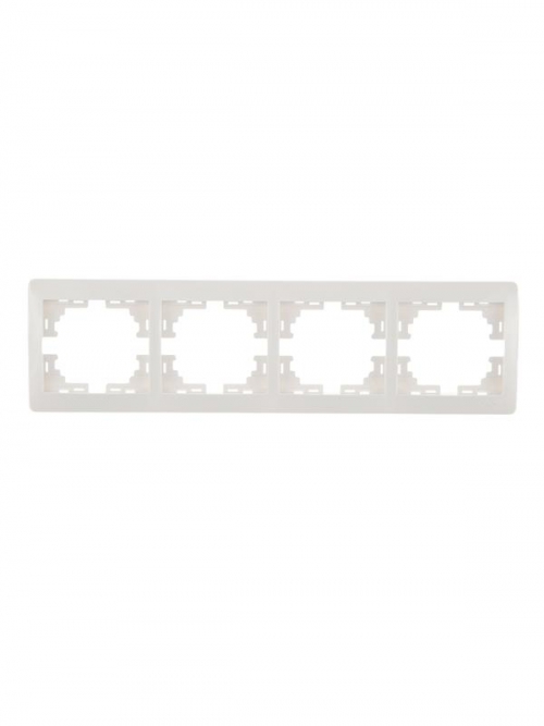 Рамка 4-м Mira горизонт. бел. LEZARD 701-0200-149 701-0200-149