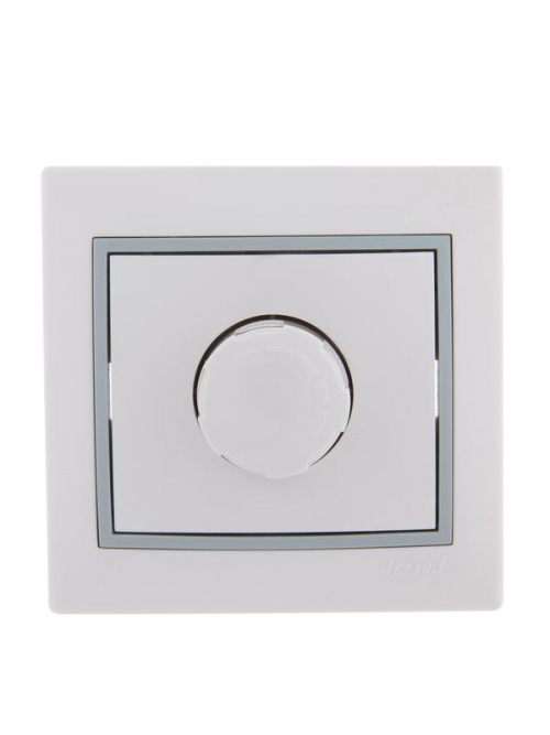 Светорегулятор СП 800Вт Mira бел./сер. LEZARD 701-0215-115 701-0215-115