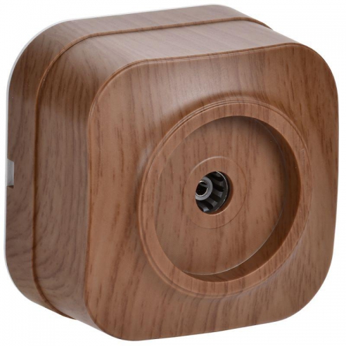 Розетка TV 1-м ОП GLORY РТВ20-ХД дуб IEK EAH10-K24 EAH10-K24